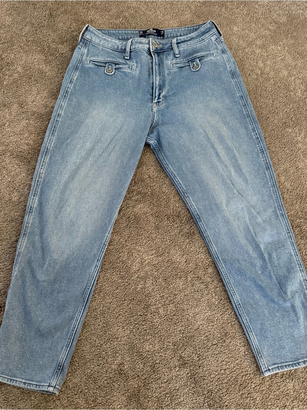 Hollister denim jeans 11R mom jean y2k